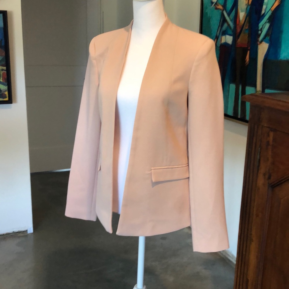 ASOS Pale Pink Crepe Blazer US 4, UK 8
